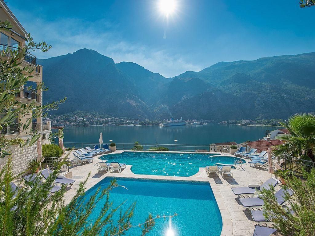Apartment Fjord Waterfront Kotor Exterior foto